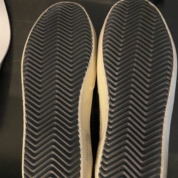 NWT GOLDEN GOOSE SIZE 37 SWAROVSKI SUPER STARS BLACK SUEDE CORD NEVER WORN - Picture 8 of 9